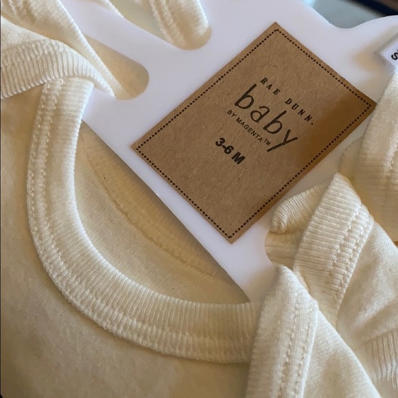 1LEFT NEW Rae Dunn 3pc onesies hangry/snuggle/milk - Picture 7 of 8